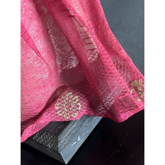 Vintage Korean Cloth Doll 10”  Wearing Traditional Hanbok With Wood Stand - Picture 8 of 12